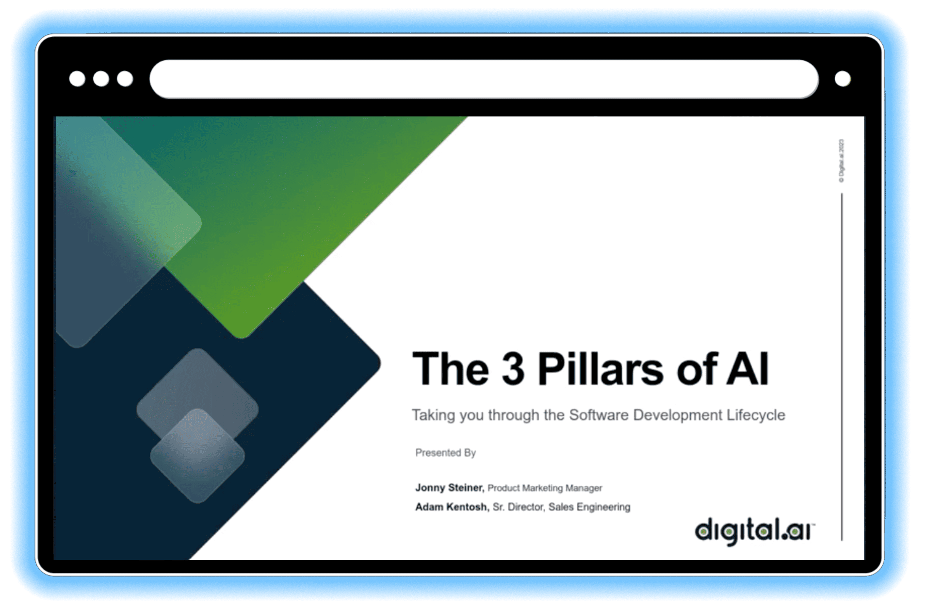 Glowing: The 3 Pillars of AI