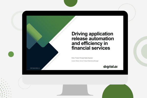 Application de conduite Release Automatisation et efficacité dans les services financiers